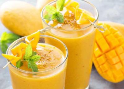 طرز تهیه میلک شیک انبه به روش کافی شاپی طرز تهیه میلک شیک انبه به روش کافی شاپی